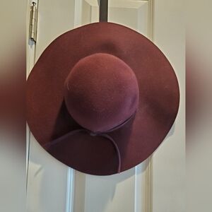 Something  special hats. 100% wool Burgundy.